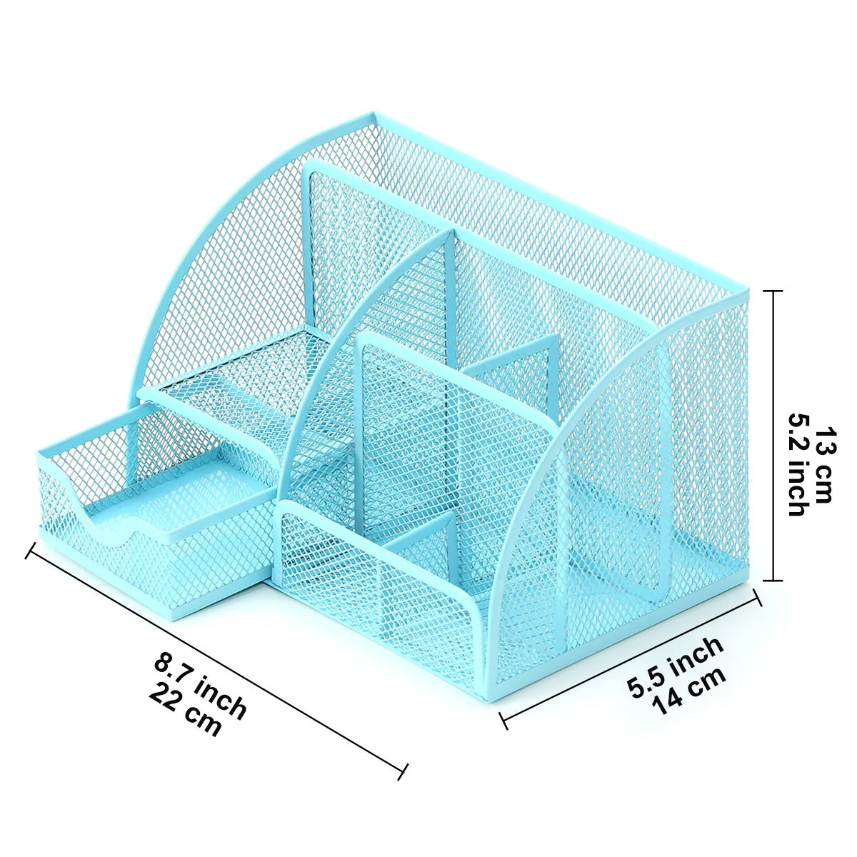 Large Capacity Metal Pen Holder