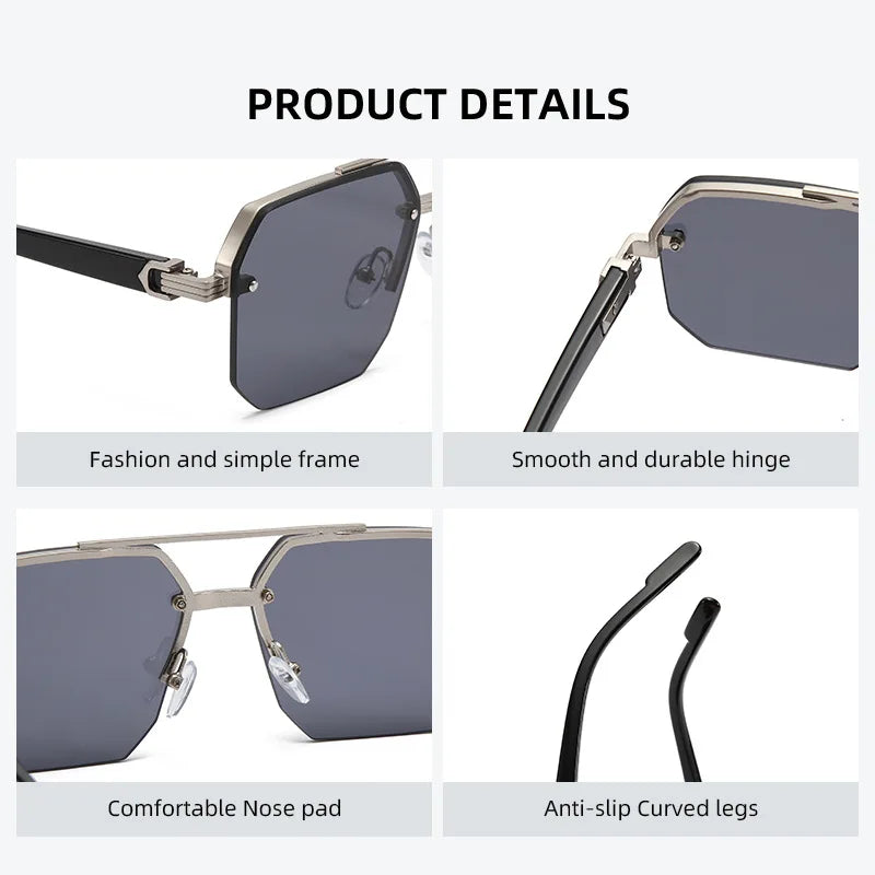 Trendy Aviator Sunglasses