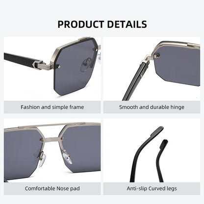Trendy Aviator Sunglasses