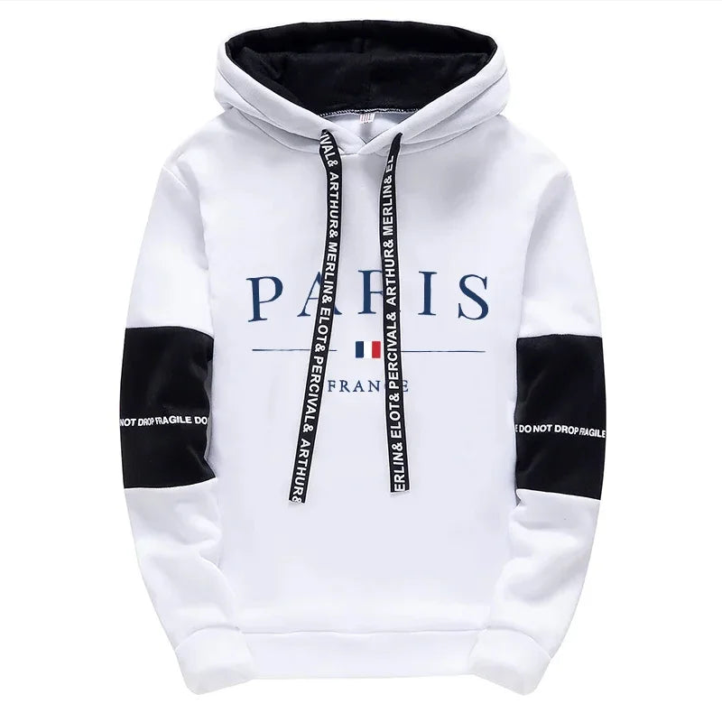Paris Hoodie & Jogger Set – Men’s Casual Sportswear Tracksuit | UnivibeShop