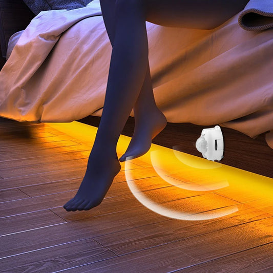 Wireless PIR Motion Sensor LED Under-Bed Night Light