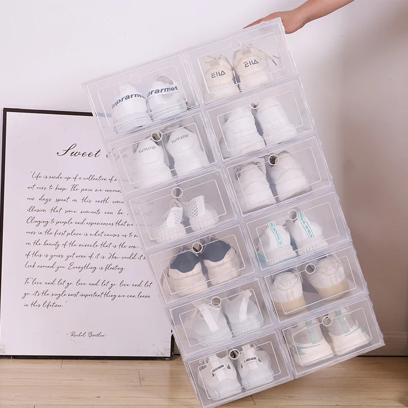 Transparent Dustproof Shoe Storage Box