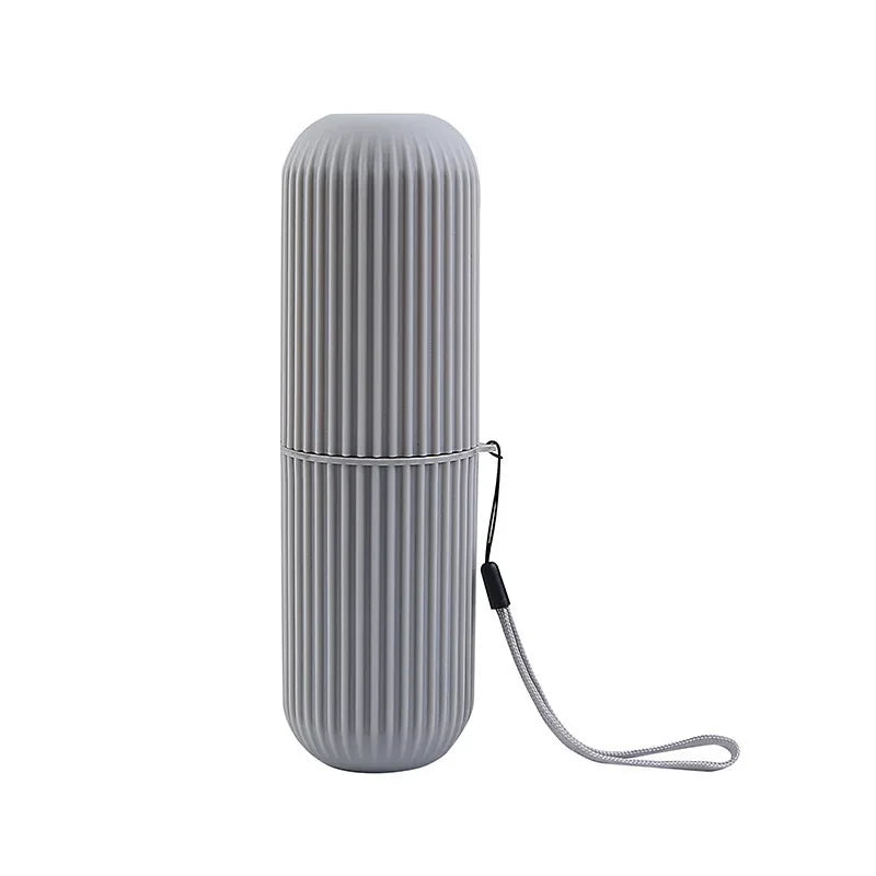 Portable Toothbrush Cup – Toothpaste Holder & Storage Case for Travel or Home Use