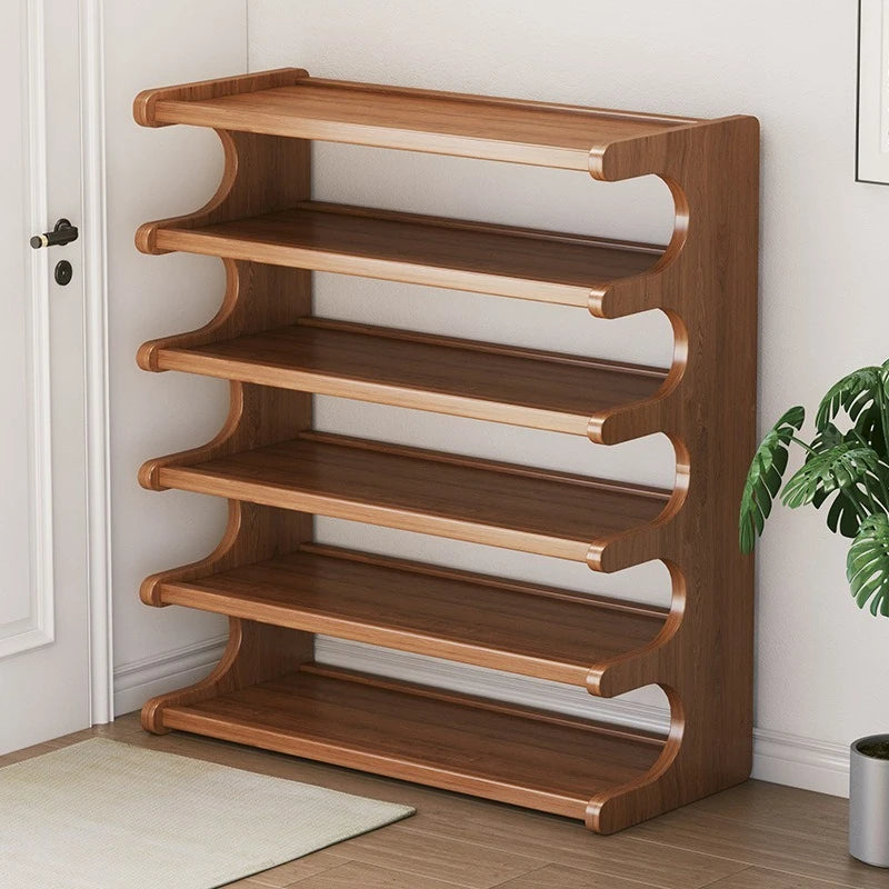 Wooden Shoe Rack 