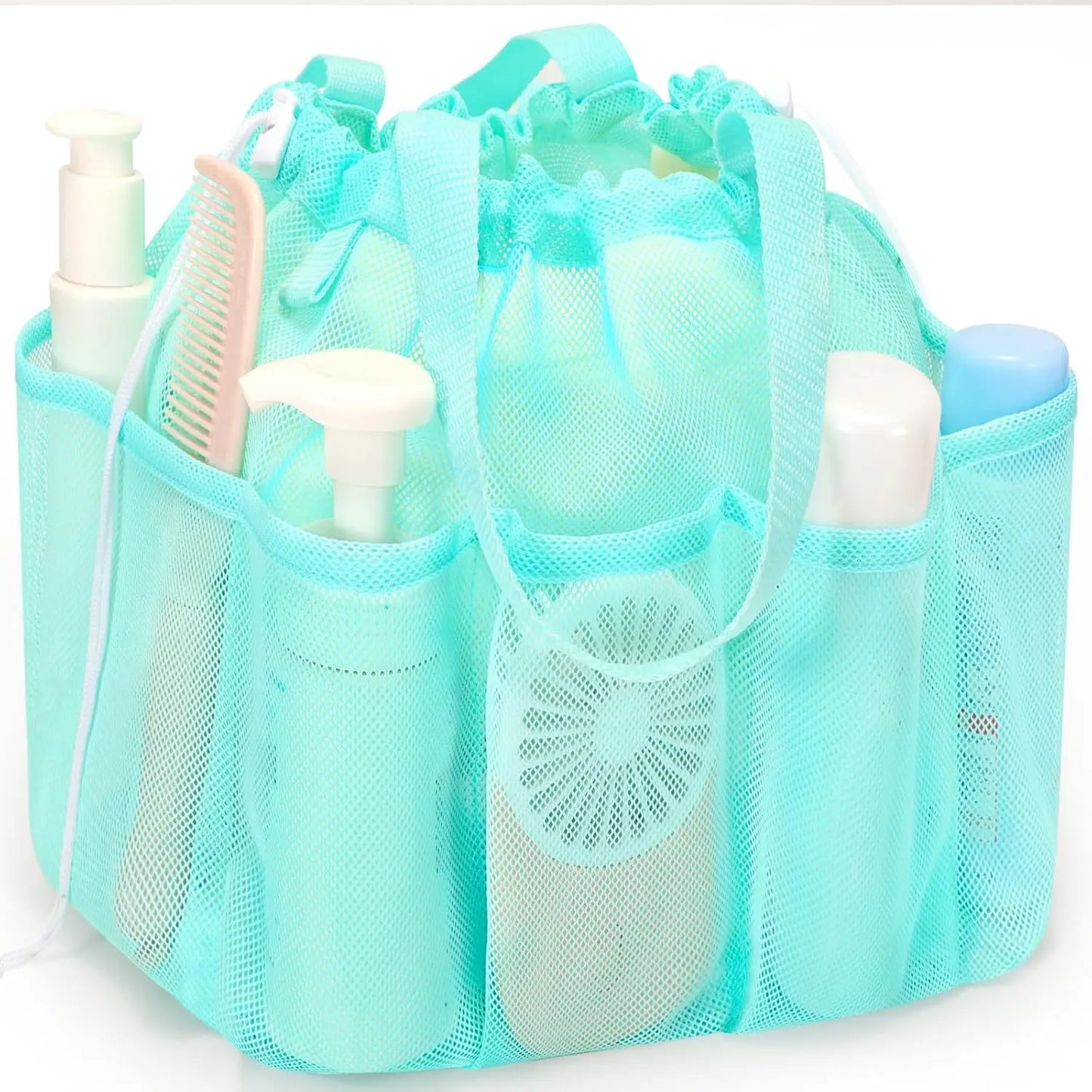 UniVibe Mesh Shower Caddy Portable Dorm Room & Travel Organizer
