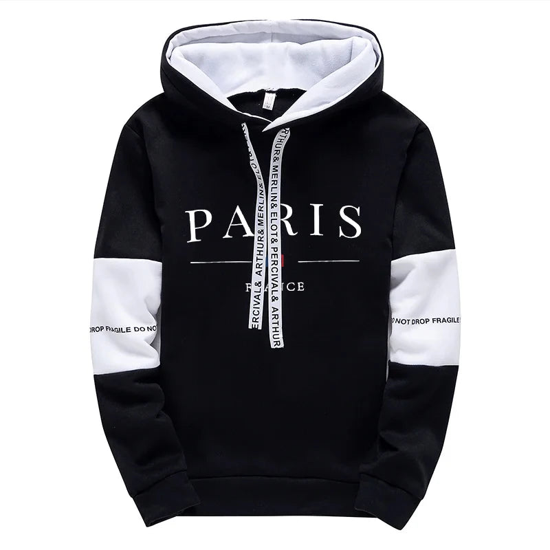 Paris Hoodie & Jogger Set – Men’s Casual Sportswear Tracksuit | UnivibeShop