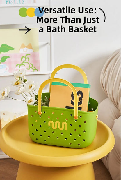 Student Dorm Wash Basin Set – Multi-Purpose Plastic Bowl for Bathing, Laundry & Dorm Use