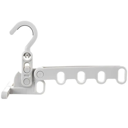 Foldable Five-Hole Portable Clothes Drying Rack