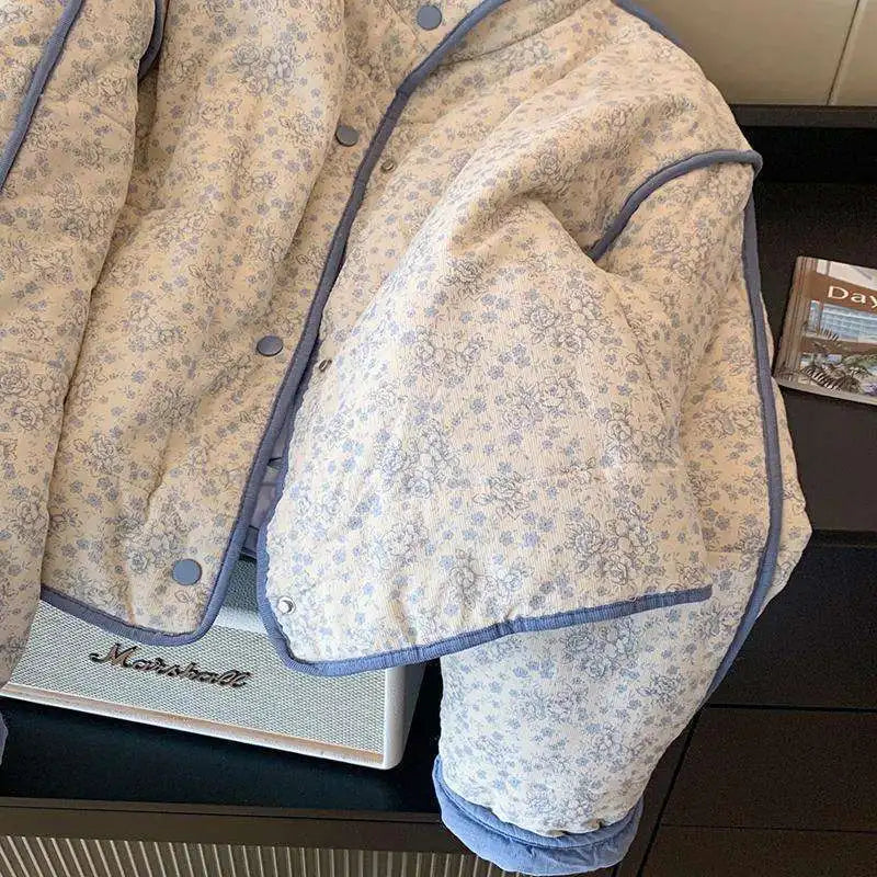 UniVibe Cotton Fall/Winter Coat Soft Crushed Splice Design