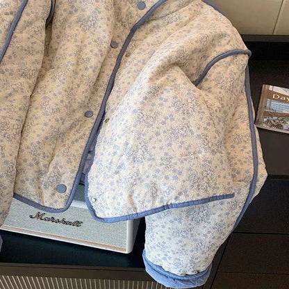 UniVibe Cotton Fall/Winter Coat Soft Crushed Splice Design