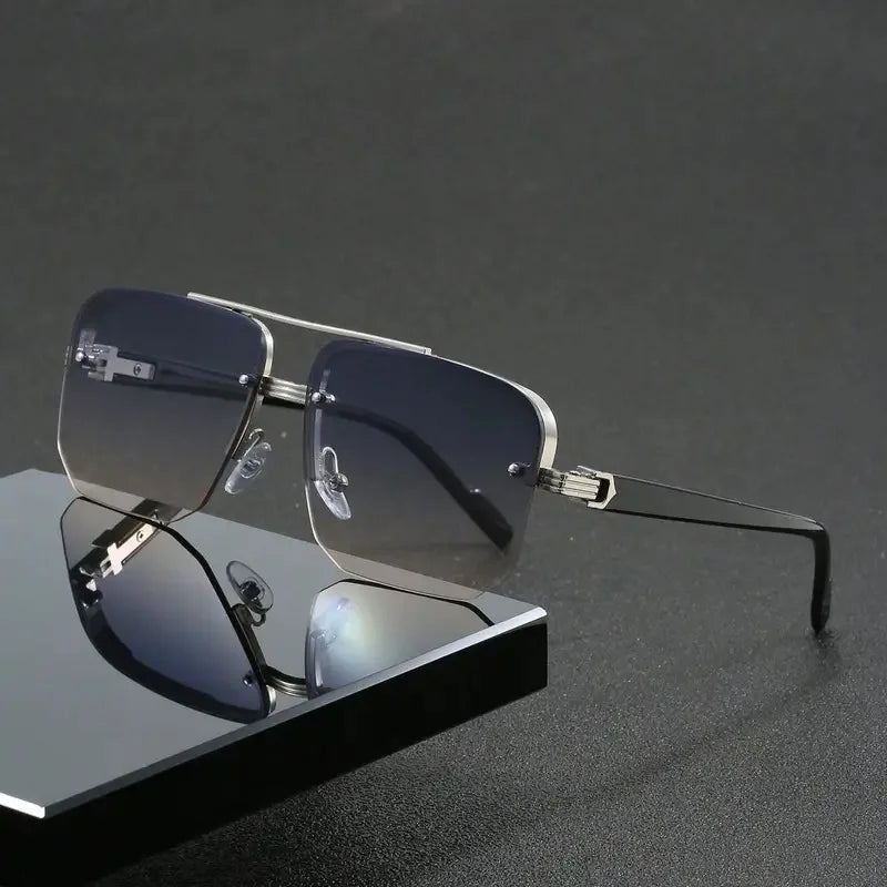 Turn heads with these futuristic shield sunglasses featuring a sleek mirrored lens and bold frame. Designed for standout style and UV protection, they’re perfect for sunny walks across campus, festival days, or just leveling up your outfit.
