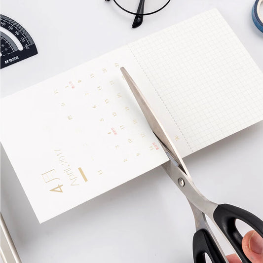 Perfect for school, dorms, or office work! These stainless steel scissors offer smooth, sharp cutting for all your creative or academic needs. Lightweight, durable, and easy to handle – great for students and everyday use.

