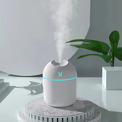 Refresh your space and breathe easier with this USB Mini Air Humidifier. Compact, sleek, and ultra-quiet, it’s perfect for students, dorm rooms, desks, or travel.

🌫️ Features:
- Ultrasonic Cool Mist: Keeps the air moist and fresh
- Portable & USB-Powered: Plug into a laptop, power bank, or wall adapter
- Quiet Operation: Works silently to avoid disturbing sleep or study
- LED Night Light: Soft glow adds a cozy vibe to your room
- Easy to Use: One-button control and simple refill system

Perfect for dry do