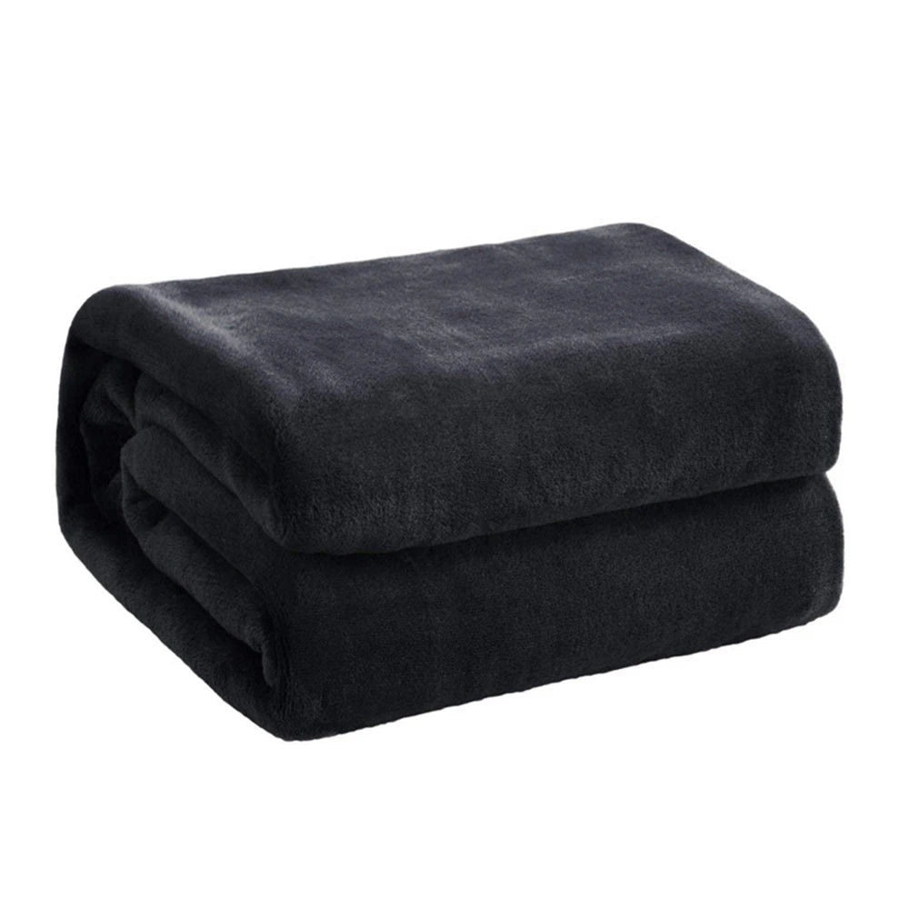 Snuggle season just got cozier. This ultra-soft navy fleece blanket is perfect for chilly dorm nights, Netflix marathons, or a cozy nap between classes. Lightweight yet warm, it's easy to wash and made to last.
