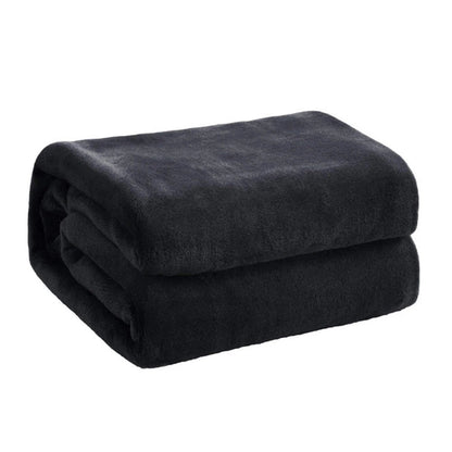 Snuggle season just got cozier. This ultra-soft navy fleece blanket is perfect for chilly dorm nights, Netflix marathons, or a cozy nap between classes. Lightweight yet warm, it's easy to wash and made to last.
