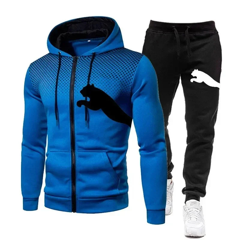 Hooded Tracksuit Set